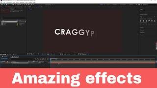 After effects tutorial for beginners (Quick)