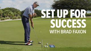 How to Putt Better with Brad Faxon | Keys to the Set Up  | Titleist Tips