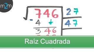 Raíz cuadrada │Square root