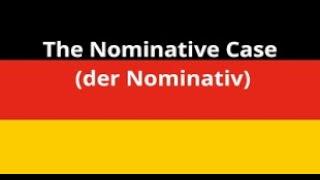 Der Nominativ - Übungen | Learn german with Gyanshala