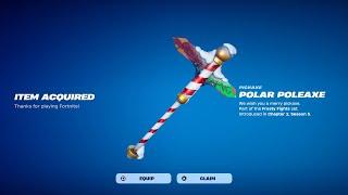 How To Get Polar Poleaxe Pickaxe NOW FREE In Fortnite! (Free Polar Poleaxe Pickaxe)