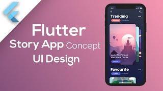 Flutter Story App UI Concept - Speed Code