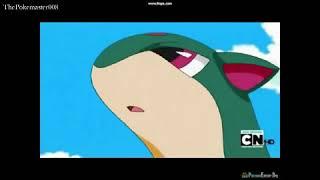 Pokemon Ash's Cyndaquil Evolve Into Quilava (English)