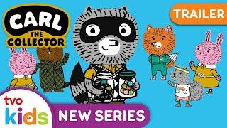 Trailer | Carl The Collector 🫙 | Premieres June 16  | Adventures of an Autistic Raccoon  | TVOkids