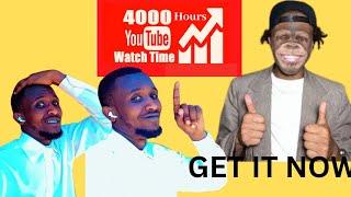 AMASAHA 4000 HOURS MUMINSI 4 /5 STEPS TO GET 4K HOURS