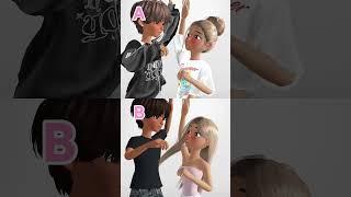 Which one 🩷🩵? #zepeto #love #tiktokdance #lovedance #couple #tiktok #trending