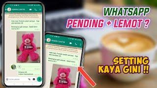 Pantesan Lemot | CARA MEMPERCEPAT SINYAL WHATSAPP LELET atau LAMBAT DI ANDROID - Molukukus Tutorial