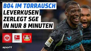 Eintracht Frankfurt - Bayer 04 Leverkusen | Bundesliga Tore und Highlights 24. Spieltag