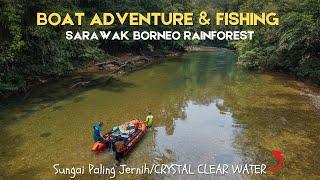 Fishing/Adventure WithInflatable Boat/Amazing Clear River Water‼️