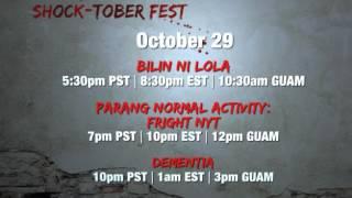 Shock-tober Fest this October 29 on Kapatid TV5 North America