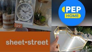 THIS WEEK'S FINDS || PEP HOME || MR PRICE || SHEET STREET #sayoutubers #homedecor #shopping