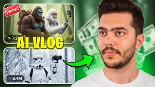 How I Created Viral AI Monkey & Bigfoot VLOG FREE Using Google Veo 3