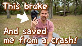 How a Broken BOA Strap Saved Me from a Crash!