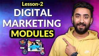 Lesson 2: Digital Marketing Modules