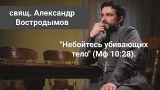 Не бойтесь убивающих тело" (Мф 10:28). Свящ. Alexandr Vostrodymov в прямом эфире!