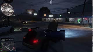 Grand Theft Auto V Gold Bez Suv on 28s forgiato