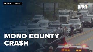 Multiple people injured after crash in Mono County that temporarily shut down US-395