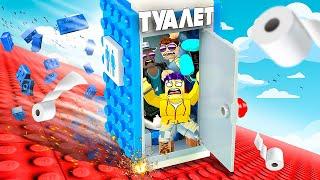 СПУСК НА ТУАЛЕТЕ С САМОЙ ОГРОМНОЙ ГОРКИ В ROBLOX