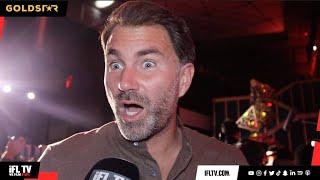 'YOU B*TCH' - EDDIE HEARN REACTS & COMMENTATES ON FURY-USYK HEATED FACE-OFF, GIVES FIGHT BREAKDOWN