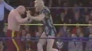 British wrestling. Catweazle vs Mel Stuart