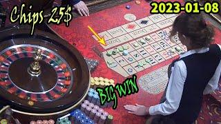 BiG Win Hot Table Roulette Chips $25 BiG Bet Biggest Win Ever Exclusive️ 2023-01-08