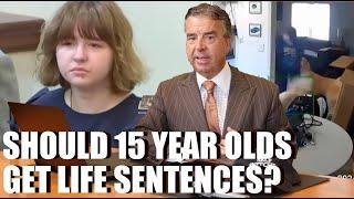 SHOULD 15 YEAR OLDS GET LIFE IN PRISON? Criminal Lawyer Reacts to Carly Gregg's Life Sentence