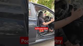 Pookie Mam Entry From Car  #pookie #samridhimam