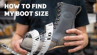 Find Your Boot Size - JK Boots Size Guide