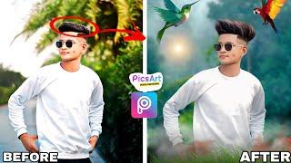 Natural background change editing ll picsart app #nature #picsart