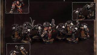 Warhammer 40k - Space Marine Tactical Squad ( Black Templars )