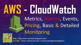 AWS - CloudWatch Metrics, Alarms, Pricing, Events, Detailed Monitoring