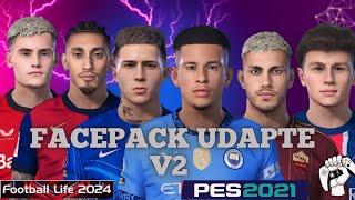 FACEPACK UDAPTE V2 FOOTBALL LIFE 2024 PES 2021 CPK & sider