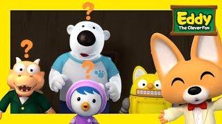 Learn shapes and colors with Eddy the Clever Fox EP4 What Is It? | Pororo the Little Penguin