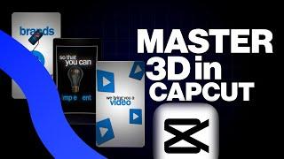 HOW TO MASTER 3D IN CAPCUT | VIRAL 3D REELS