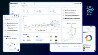  React Admin Dashboard: Creating a dynamic and responsive dashboard using React JS