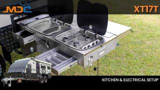 How to: Kitchen & Electrical Setup MDC XT17T Offroad Caravan