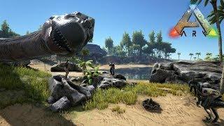 #ArkВЫЖИВАНИЕ В одиночку! Начало с нуля! Ark: Survival Evolved Прохождение - #1