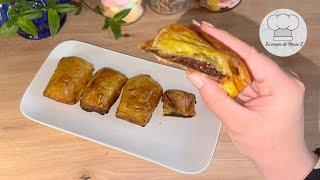 PAIN AU CHOCOLAT RAPIDE à base de feuilles de riz sans gluten sans beurre vraiment trop bon