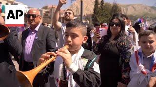 Iraqi Christians celebrate Akitu feast, the Assyrian New Year in Dohuk