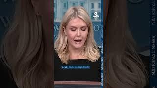 White House Press Secretary shares direct quote from President