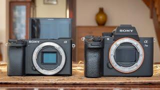 Sony A7III vs A6400 - Sony E-mount: Full Frame vs APS-C 2019