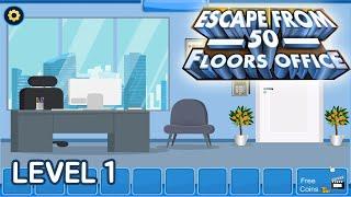 Escape Room Office - New 100 Doors Games 2021 Level 1 Walkthrough (Escape Game Apps)