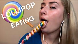 ASMR| Lollipop eating and rambling 