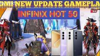 Infinix Hot 50 Pro Plus Pubg Test - Graphics Test.! Slimmest Gaming Phone.