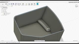 Fusion 360 | Процесс создания части от кофемашины