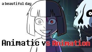 a beautiful day - Animatic Comparison - UNDERTALE