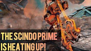 Warframe- Scindo Prime Build 2023 [4 forma] SCINDO HEATIN UP