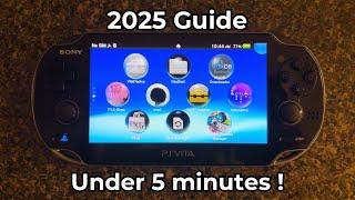 How to mod a PS Vita in 2025 - Full Guide (No PC Required)