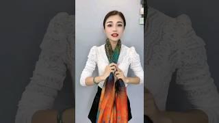 The correct way to wear a scarf?#shorts #short #fashion @slotenginvideo