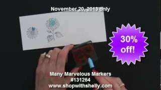 Many Marvelous Markers 24 Only Sale 11-20-2013!